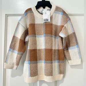H & M toddler boys kids thick knit pattern sweater